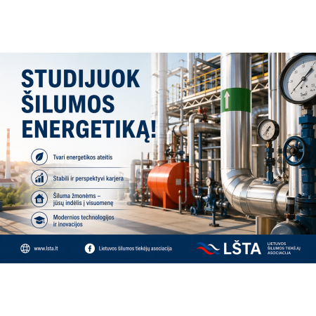 STUDIJUOK ŠILUMOS ENERGETIKĄ!