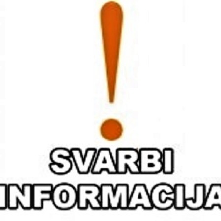 Kosmoso ir Visagino g. gyventojų dėmesiui