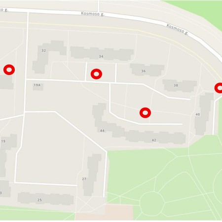 Dėl vandens buitinėms reikmėms Kosmoso ir Visagino g. gyventojams